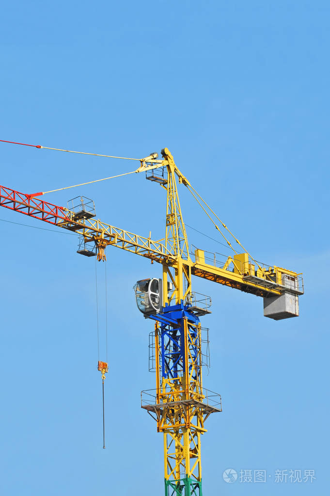 丽泽商务区工地建筑塔吊高清图片下载_红动中国
