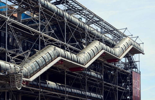 高技派建筑 城市中的巨型机器,纯结构 材料与技术之美